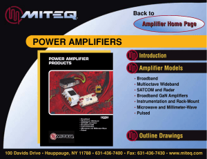 power amplifiers