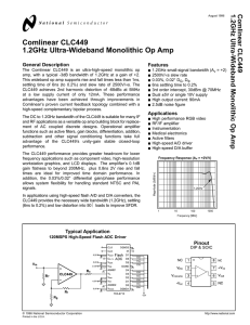Comlinear CLC449 1.2GHz Ultra