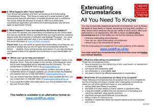 Extenuating Circumstances All You Need To Know
