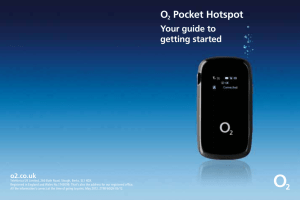 O2 Pocket Hotspot