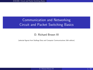Communication and Networking Circuit and Packet