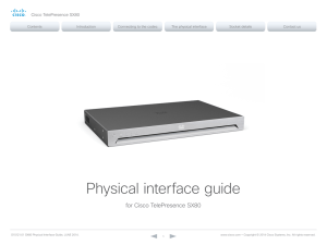 Physical interface guide