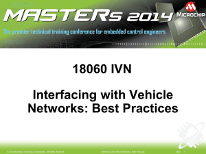 Interfacing with Vehicle Networks: Best Practices