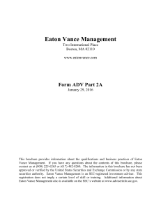 Eaton Vance Management