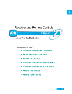 Receiver and Remote Controls