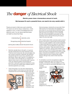 The danger of Electrical Shock