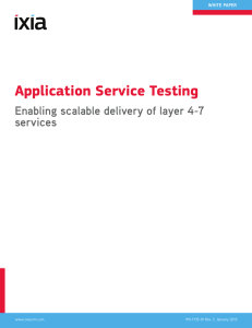 Application Performance Testing - Support