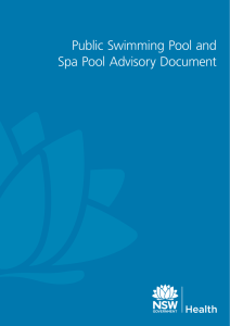Public Swimming Pool and Spa Pool Advisory