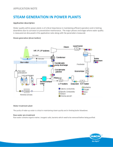 steam generation in power plants