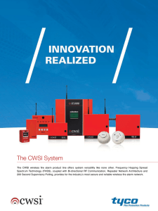 The CWSI System