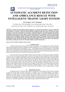 Automatic Accident Detection and Ambulance Rescue