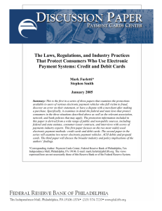 The Laws, Regulations, and Industry Practices That Protect