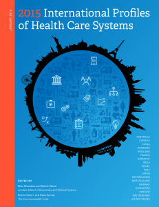 International Profiles of Health Care Systems, 2015