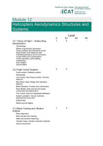 Module 12 Helicopters Aerodynamics Structures and Systems