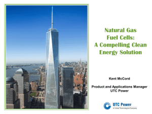 Natural Gas Fuel Cells: A Compelling Clean