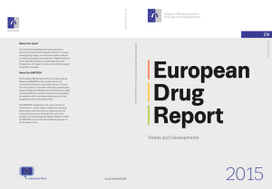 European Drug Report 2015: Trends and Developments
