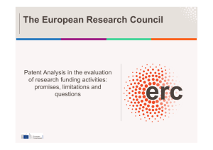 European Research Council - JRC