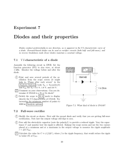 7.Diode properties