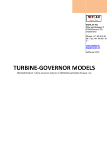 turbine-governor models