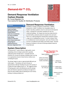 Demand-Air™ CO - Young Regulator