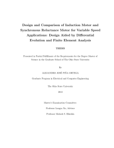 Design and Comparison of Induction Motor and Synchronous