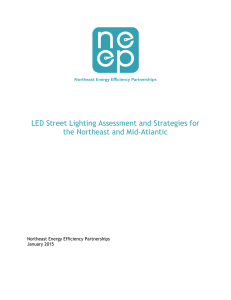 LED Street Lighting Assessment and Strategies for the Northeast and