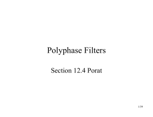 Polyphase Filters