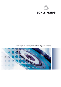 Slip Ring Solutions Industrial Applications