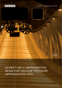 silres® h62 c impregnating resin for vacuum pressure impregnation