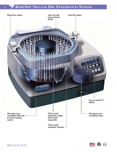 Labconco RapidVap Vacuum Evaporation System
