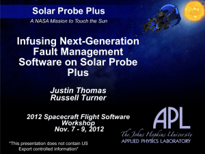 Infusing Next-Generation Fault Management Software on Solar