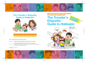 The Traveler`s Etiquette Guide to Hokkaido