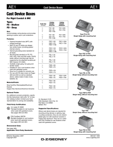 Cast Device Boxes