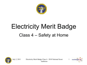 Electricity Merit Badge