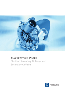 Secondary Air System –