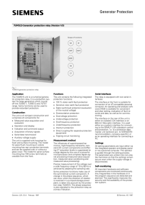 Generator Protection