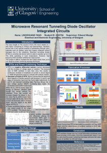 Microwave Resonant Tunneling Diode Oscillator Integrated Circuits