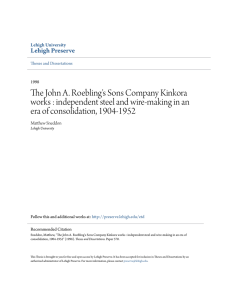 The John A. Roebling`s Sons Company Kinkora