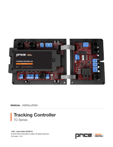 Tracking Controller - Price Critical Controls
