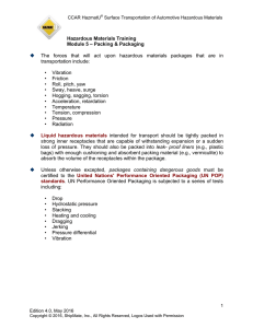 Hazardous Materials Training Module 5