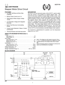 Stepper Motor Drive Circuit