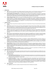 EchoSign Licensing Terms (2015v1)