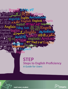 STEP: Steps to English Proficiency