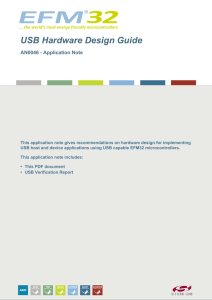 USB Hardware Design Guide - AN0046