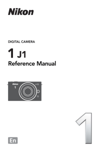 Nikon 1 J1 Manual