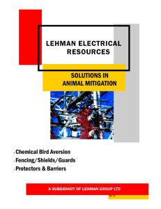 Catalog - Lehman Electrical Resources