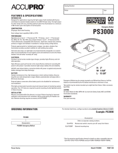 PS3000 - Power Sentry