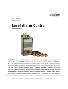 Level Alarm Control