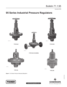 95 Series Industrial Pressure Regulators