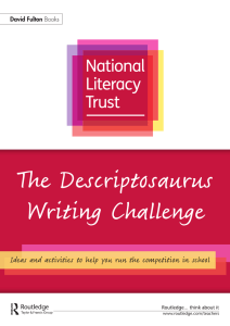 The Descriptosaurus Writing Challenge